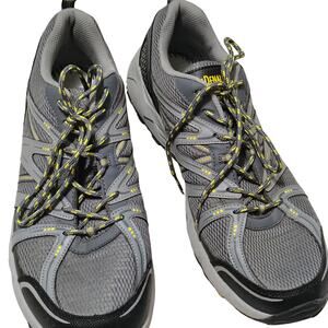Denali Grey Mesh Lace Up Low Top Trail Hiking Running Athletic Shoes Size 13 Men